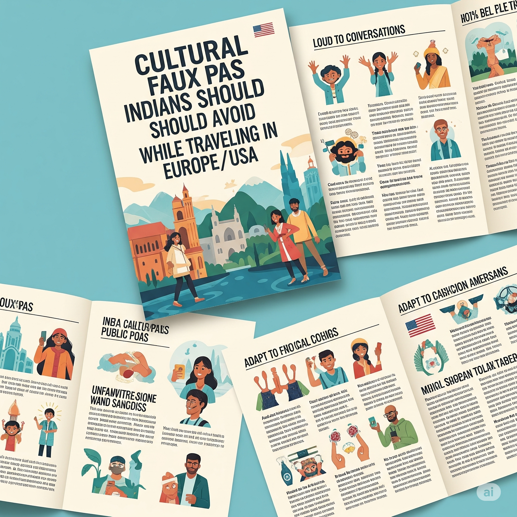 Cultural Faux Pas Indians Should Avoid While Traveling in Europe & the USA