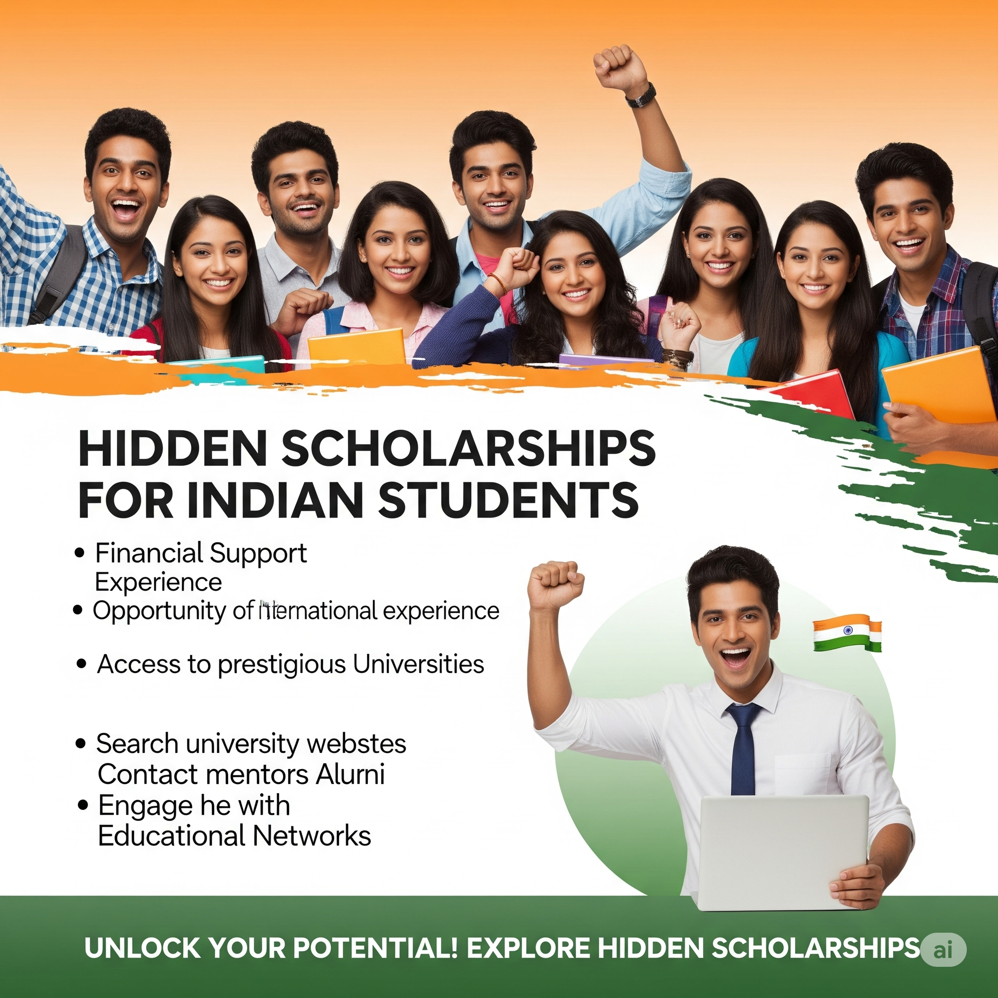 Hidden Scholarships for Indian Students in Non-English Speaking Countries